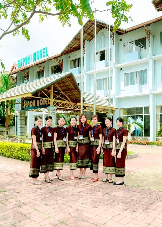 Sepon Hotel Lao Bao Bagian luar foto